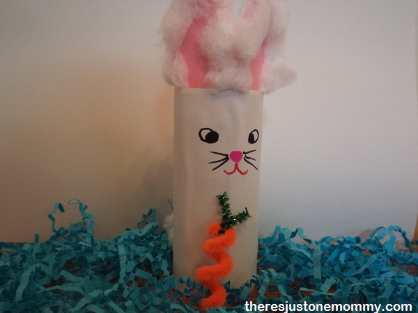 cardboard-tube-bunny-1 Rabbit Crafts for Preschoolers