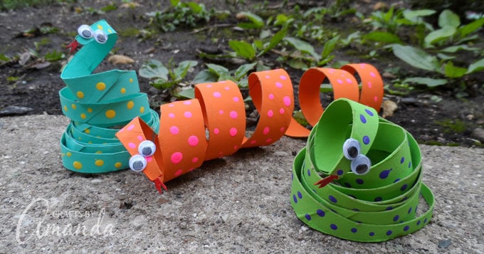 cardboard-tube-coiled-snakes-FB Jungle Animal Activities