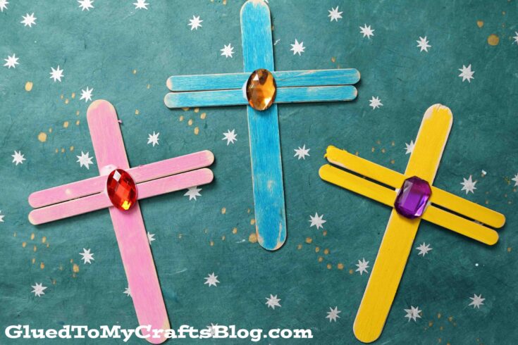 craft-stick-easter-cross-kid-craft-3-scaled-735x490 Easter Cross Craft Ideas
