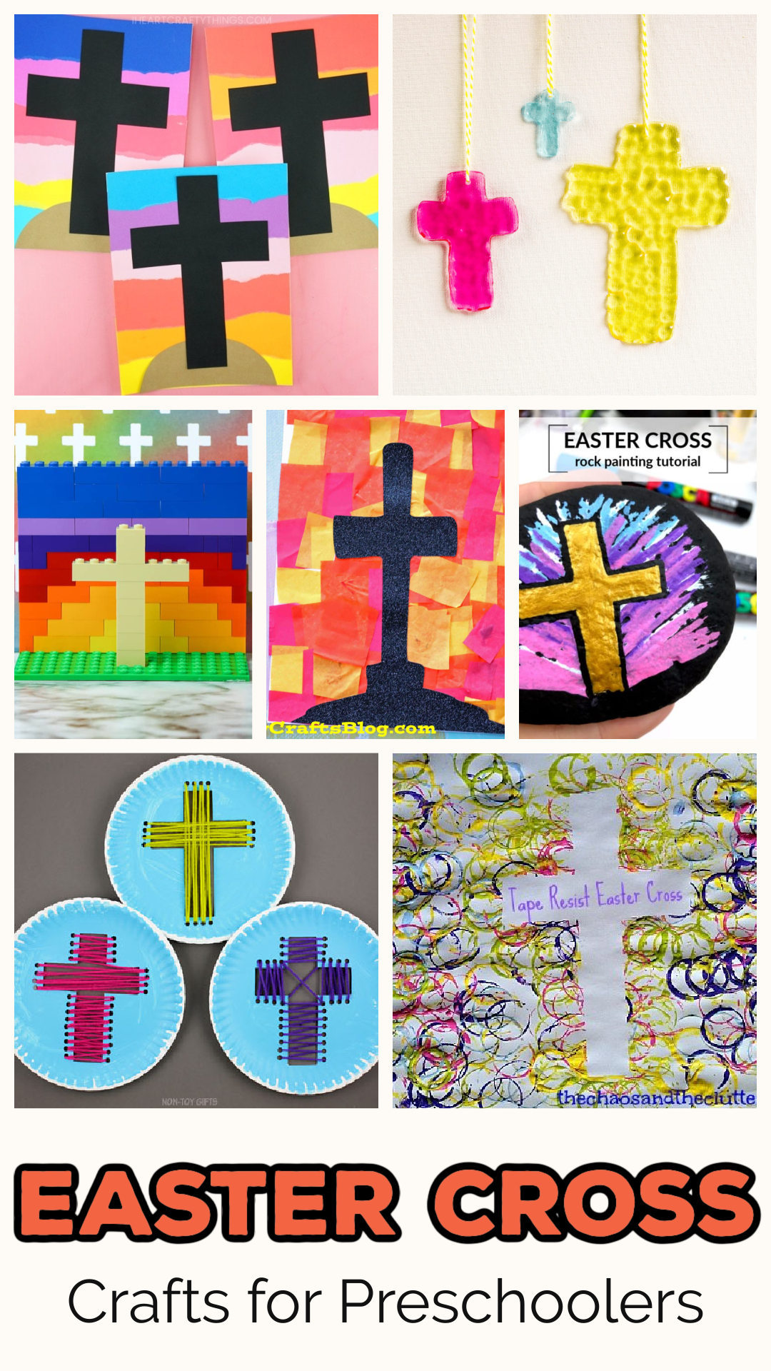 cross-crafts-for-sunday-school Easter Cross Craft Ideas