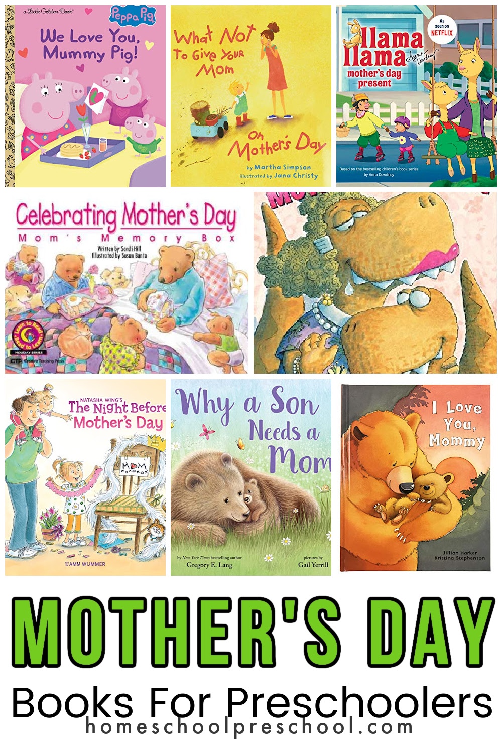 mother's day books for preschoolers