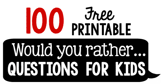 100-free-printable-would-you-rather-questions-for-kids-FB-link-share Summer Learning Activities for Preschool