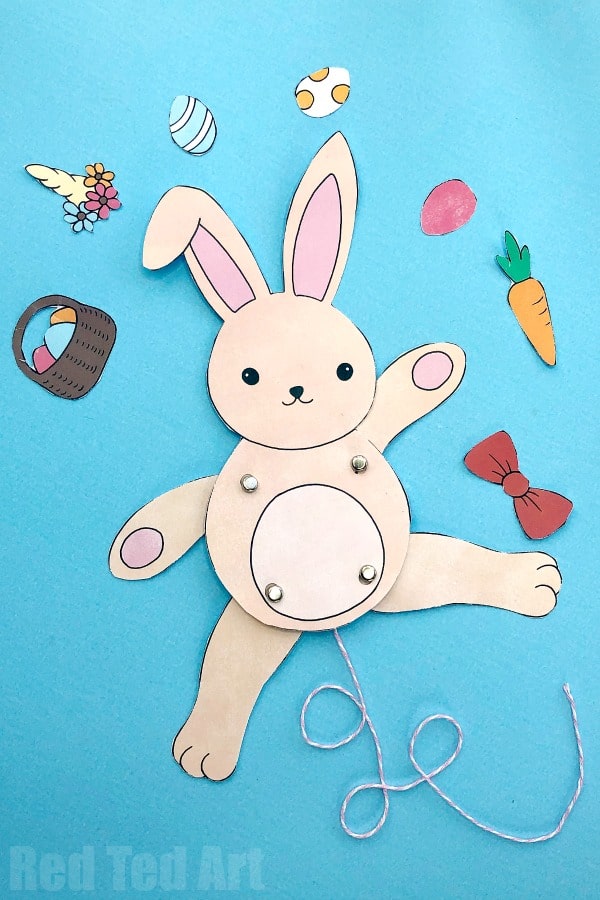 Dancing-Rabbit-Easter-2 Spring Animal Crafts