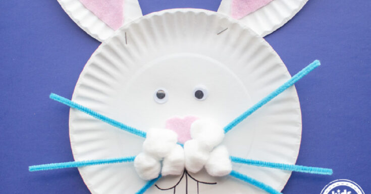 Easy-Paper-Plate-Easter-Bunny-Craft-for-Kids-Kids-Activities-Blog-fb-735x385 Spring Animal Crafts