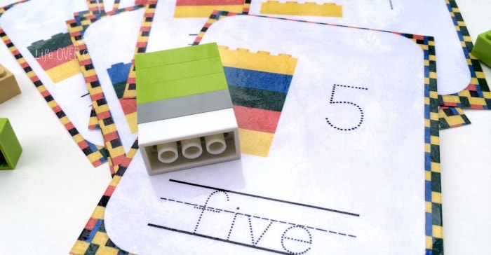 LEGO-Counting-Cards-Printable 20 Amazing LEGO Math Ideas for Early Learners