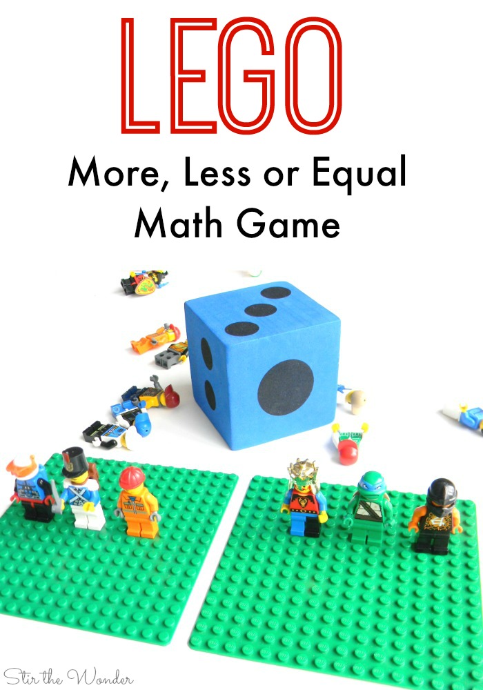 LEGO-Math-game-PIN 20 Amazing LEGO Math Ideas for Early Learners