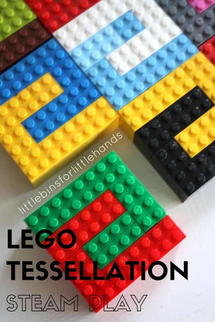 LEGO-Tessellation-STEAM-Math-Tiling-Puzzle-Activity-735x1103 20 Amazing LEGO Math Ideas for Early Learners