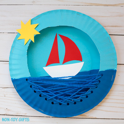 Paper-plate-boat-craft-featured-image Preschool Boat Crafts