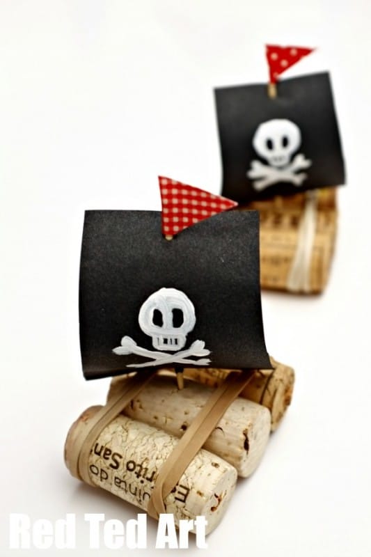 Pirate-Ships-Cork-Boat-craft-for-kids-533x800-1 Preschool Boat Crafts