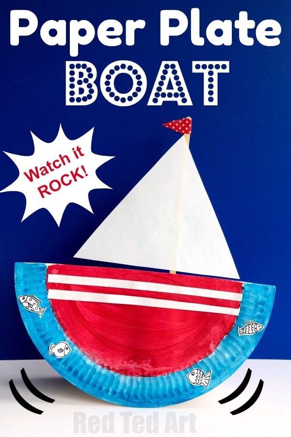 Rocking-boat Preschool Boat Crafts