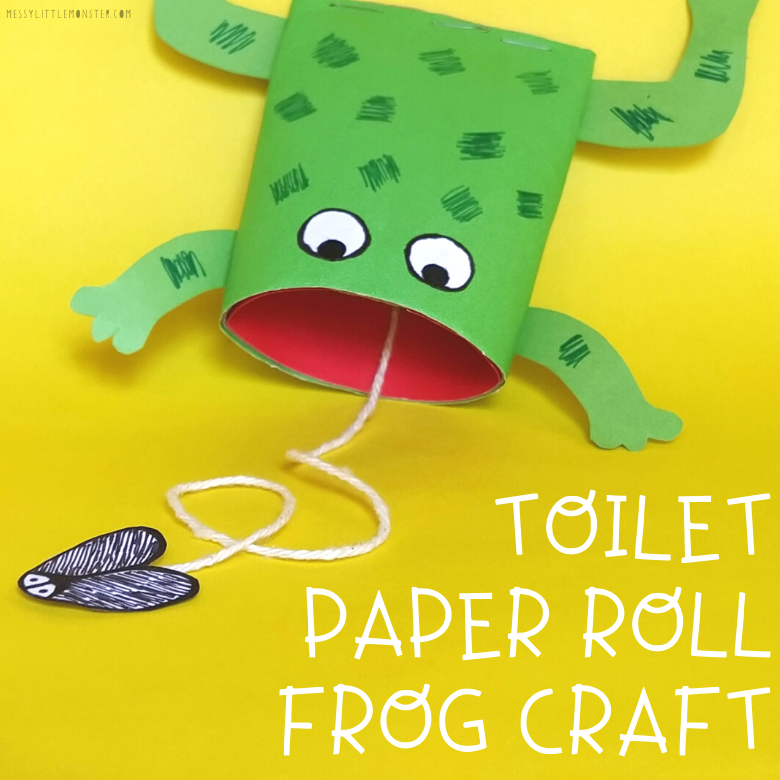 Toilet_Paper_Roll_Frog_Craft_2 Spring Animal Crafts