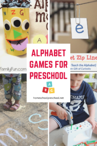 Hands-On Alphabet Games for Preschoolers