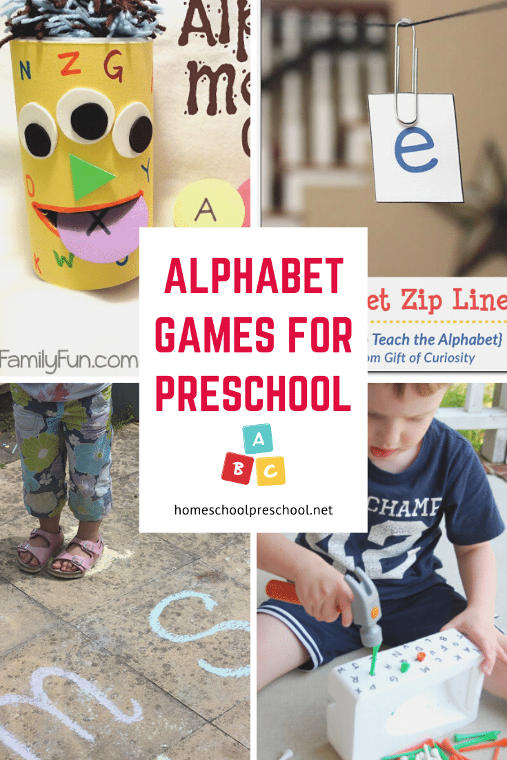 Hands-On Alphabet Games for Preschoolers