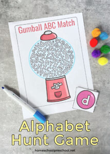 Alphabet Hunt Game