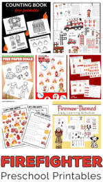 Free Firefighter Printables for Preschool Homeschoolers