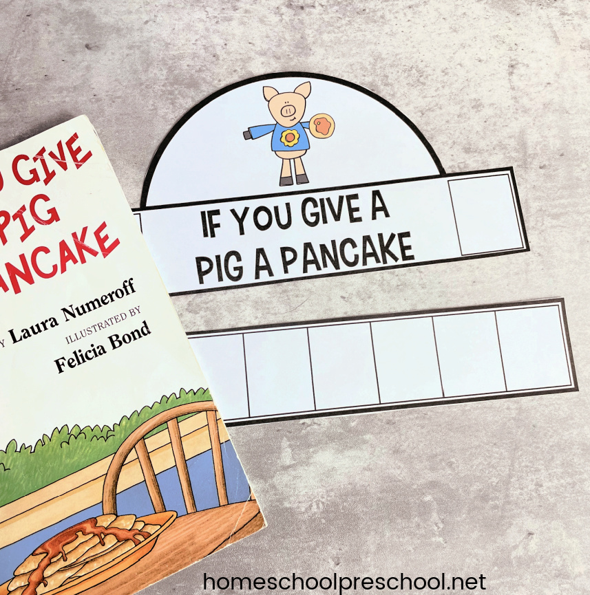if-you-give-a-pig-a-pancake-craft If You Give a Pig a Pancake Sequencing