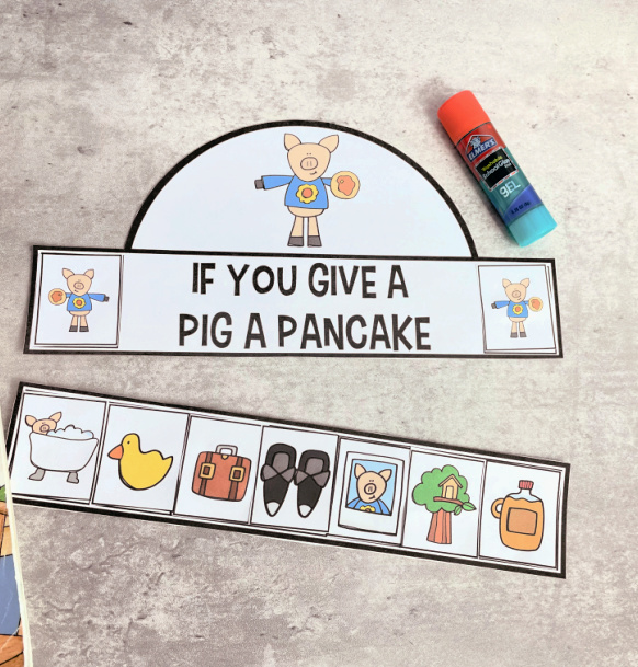 if-you-give-a-pig-a-pancake-printables If You Give a Pig a Pancake Sequencing