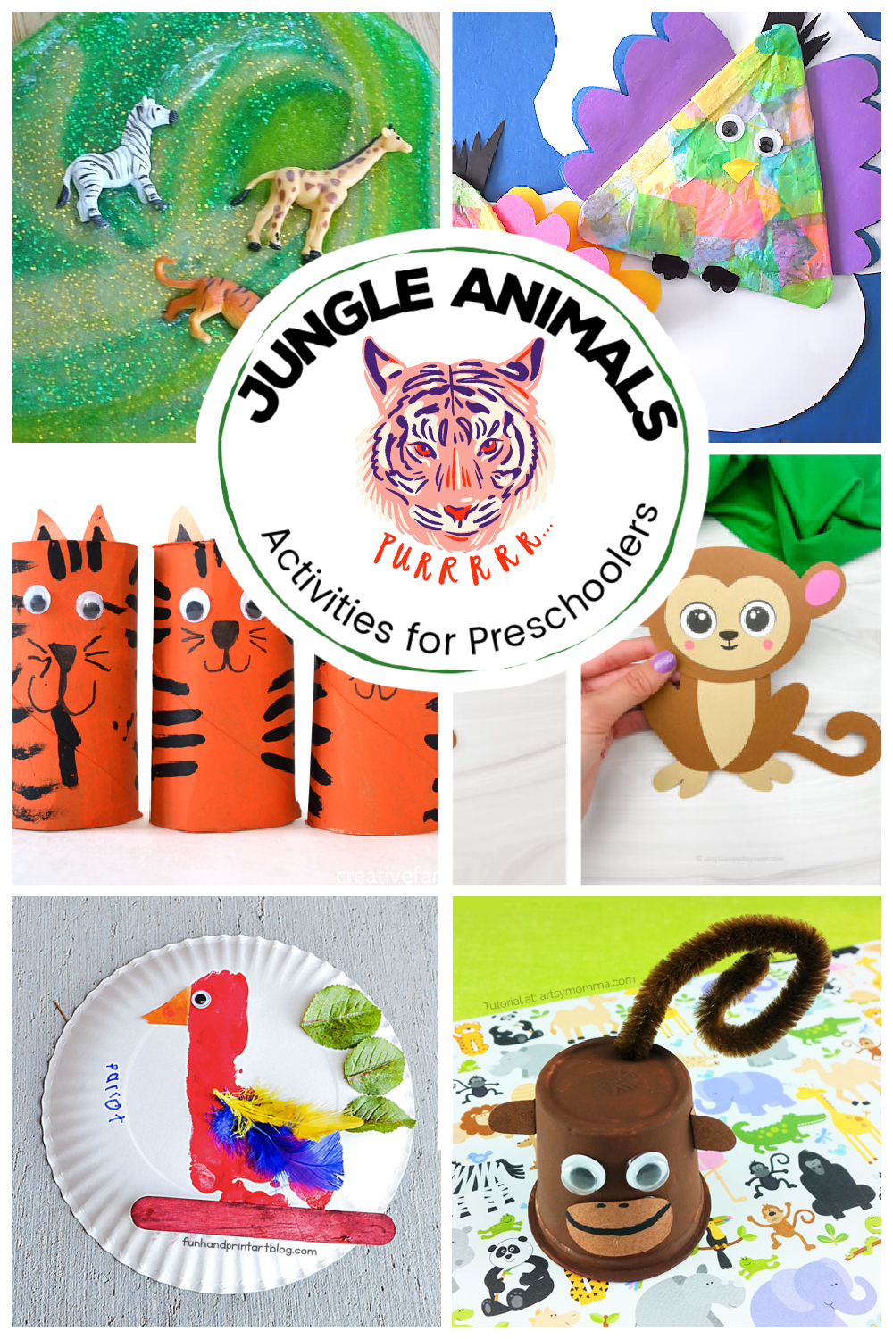 jungle-animals-activities Jungle Animal Activities