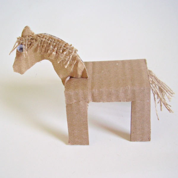 make-cardboard-animals-for-preschool-small-world-pretend-play 12 Delightful Horse Crafts for Kids of All Ages