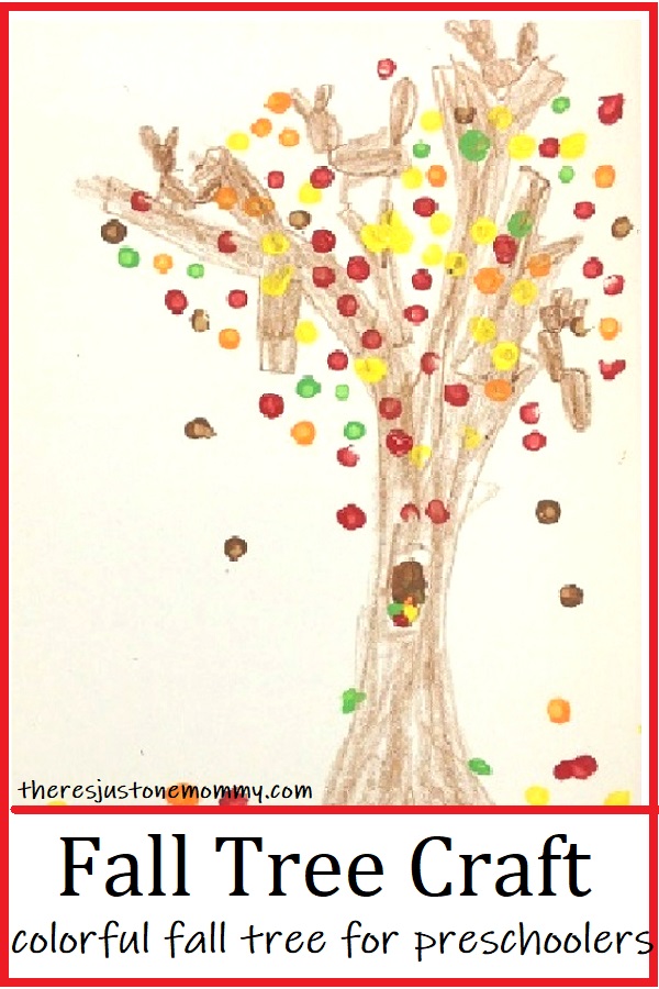 qtip-fall-tree-craft Leaf-Themed Fine Motor Activities for Preschoolers
