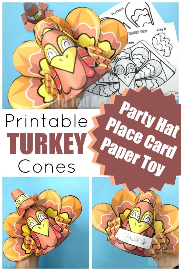 turkey-printables-2 Thanksgiving Printables for Preschoolers