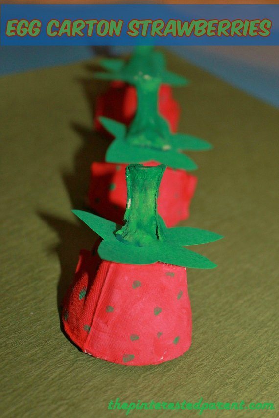 Egg-Carton-Strawberries.jpgfit5702c855ssl1 Strawberry Crafts for Preschoolers