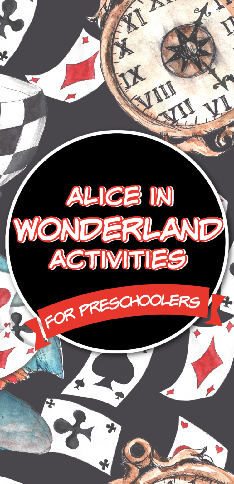 alice-in-wonderland-fun Alice in Wonderland Printables and Preschool Activities