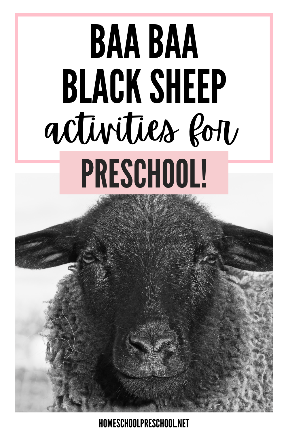 baa-baa-black-sheep-poem Baa Baa Black Sheep Preschool Activities