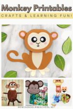 Marvelous Monkey Printables for Preschoolers