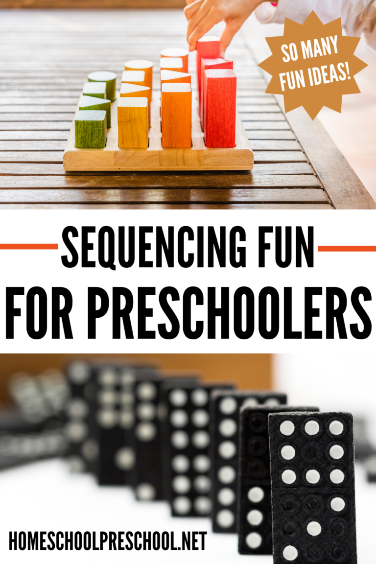 Sequencing Cards and Activities for Preschoolers