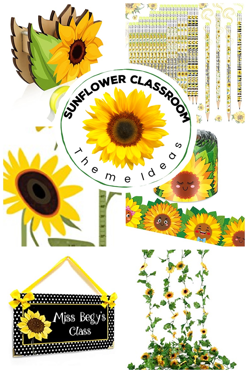 sunflower-classroom Sunflower Classroom Theme Ideas
