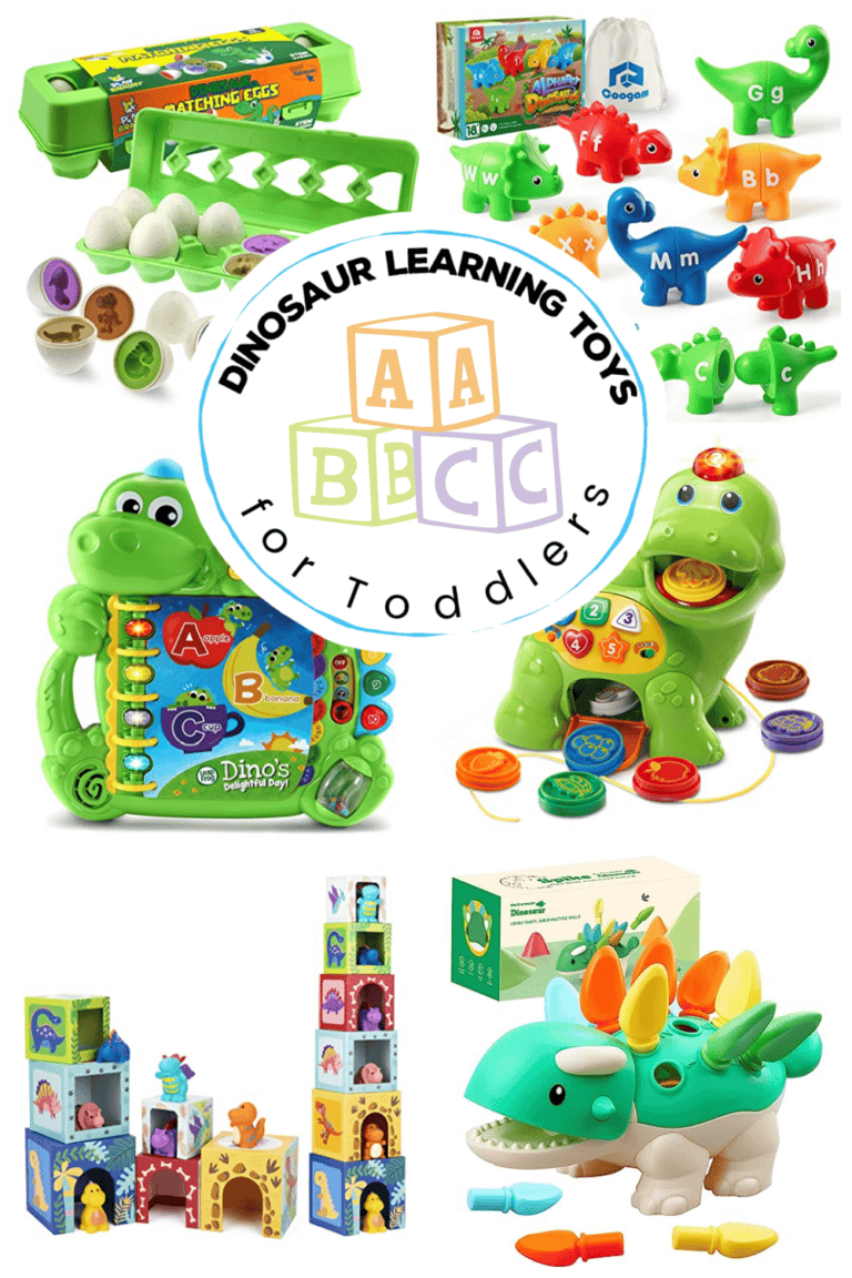 Dinosaur learning toys for toddlers