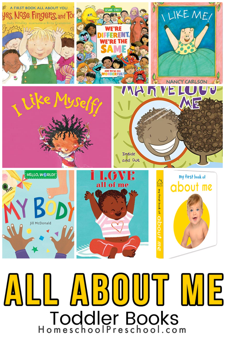 All About Me Toddler Books