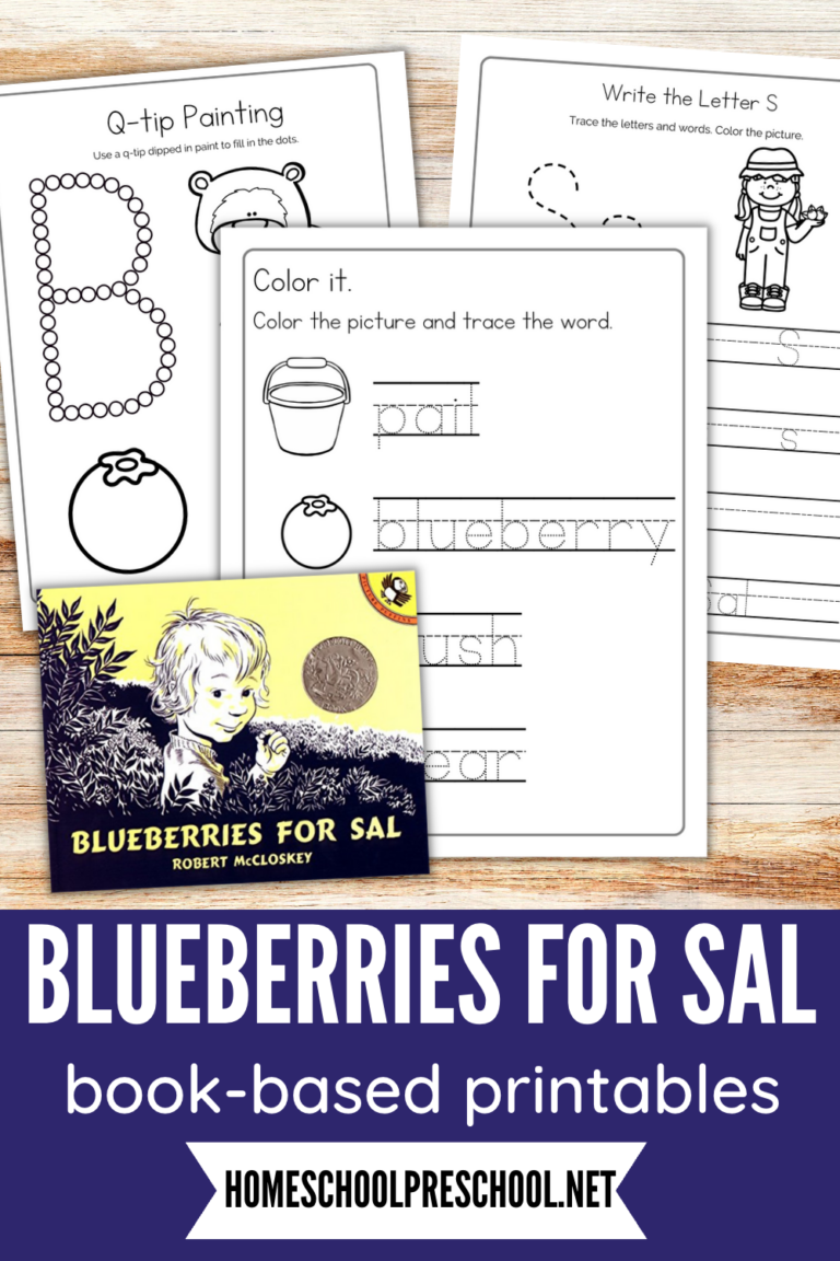 Blueberries for Sal Activities
