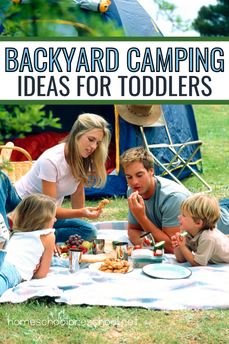 Backyard Camping Ideas for Toddlers
