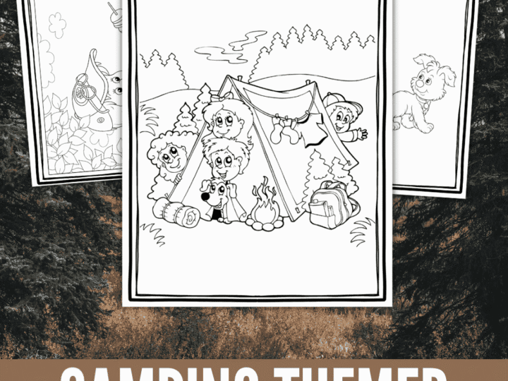 Image for Camping Coloring Pages