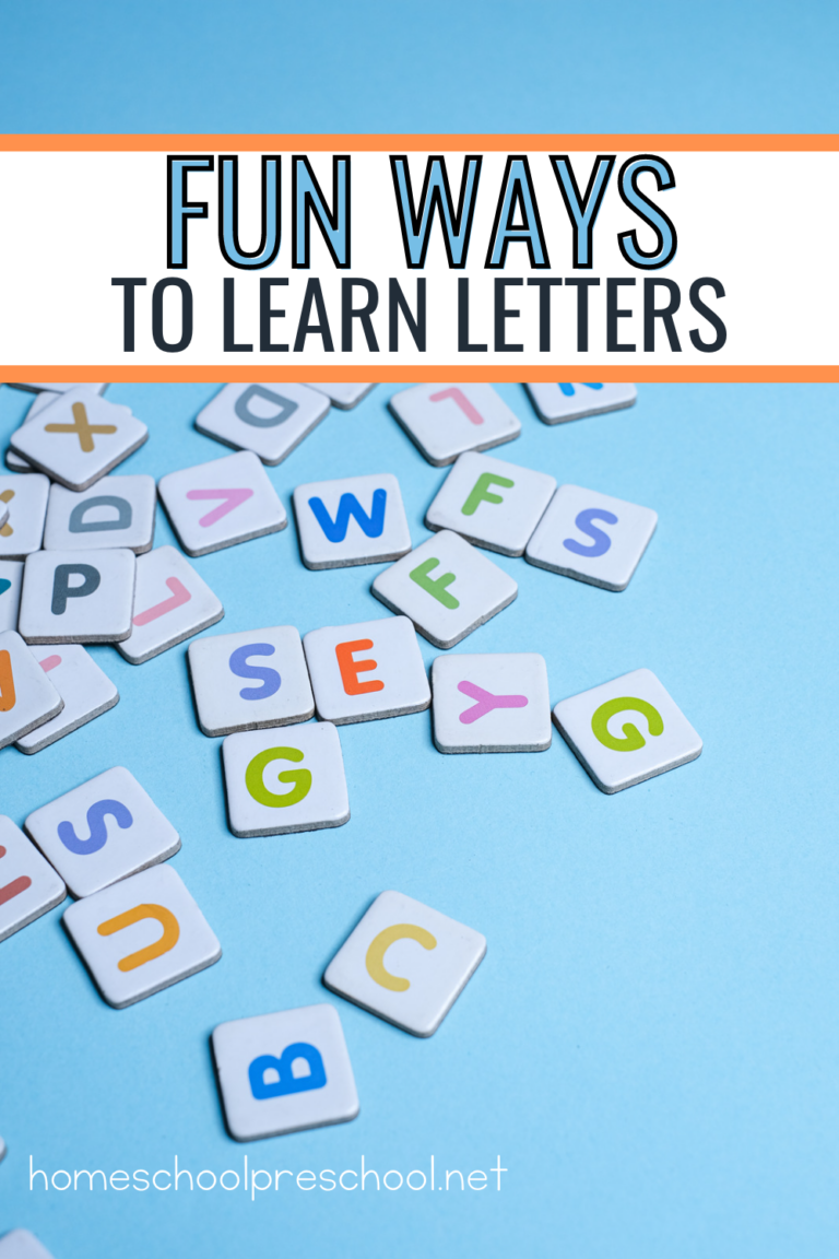 Fun Ways to Learn Letters