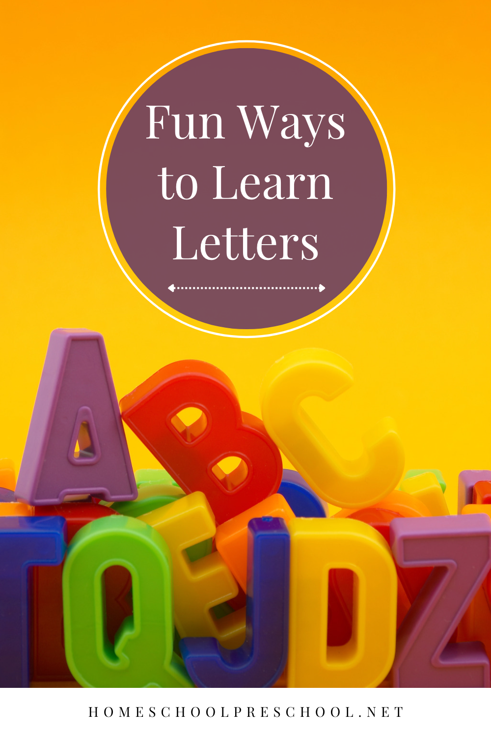 learn-letters Fun Ways to Learn Letters