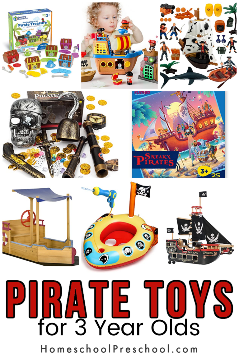Pirate Toys for 3 Year Olds