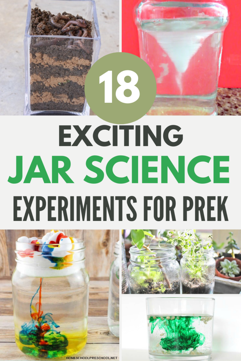 How to Engage Preschoolers with Jar Science Experiments