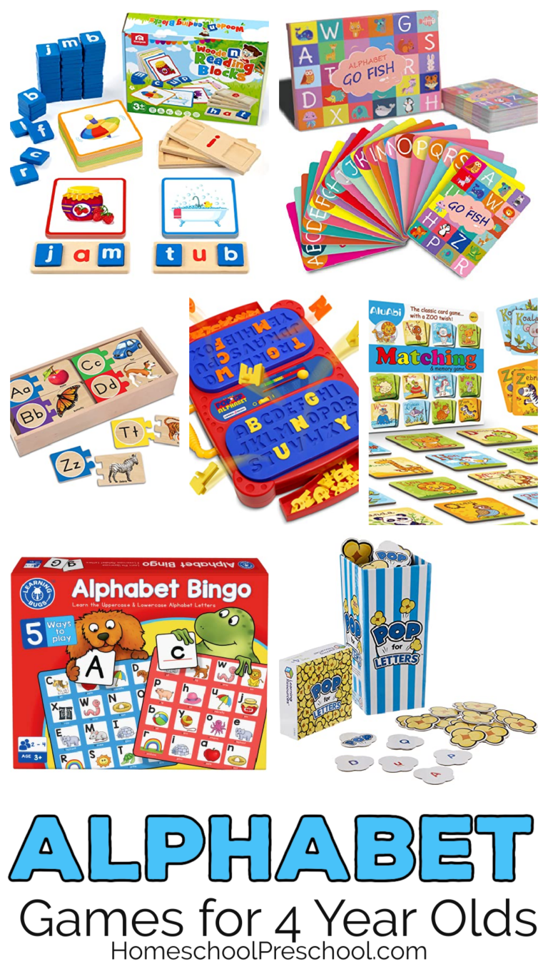 Alphabet Games for 4 Year Olds
