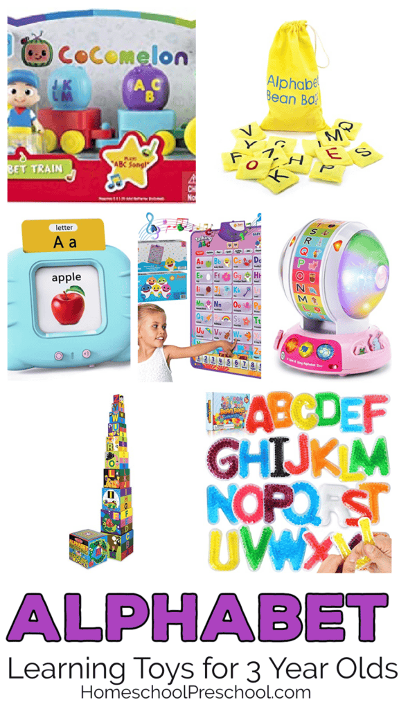 Alphabet Learning Toys for 3 Year Olds