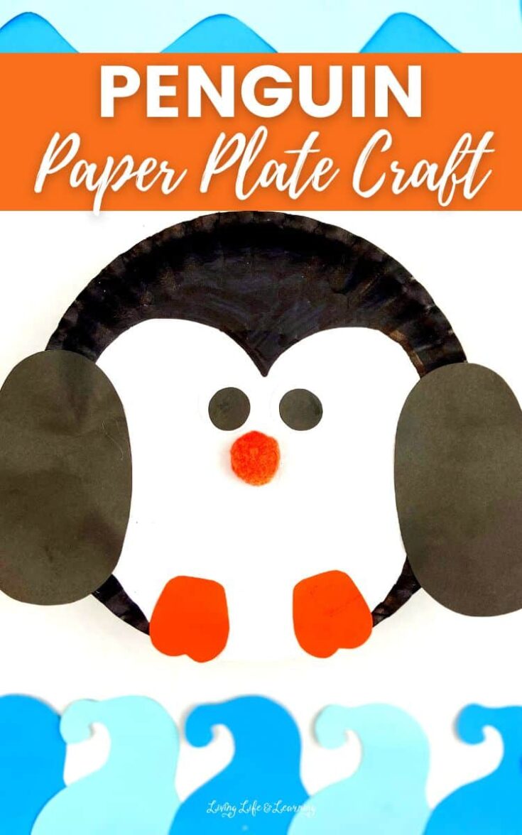 FEATURED-Penguin-Paper-Plate-Craft-735x1176 Paper Plate Penguins