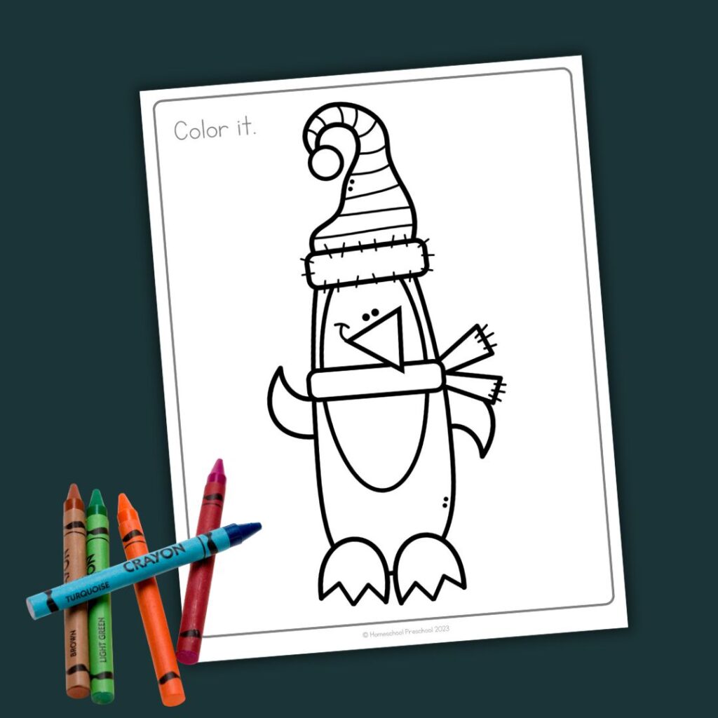 coloring-pages-of-penguins-1024x1024 Winter Penguin Coloring Pages