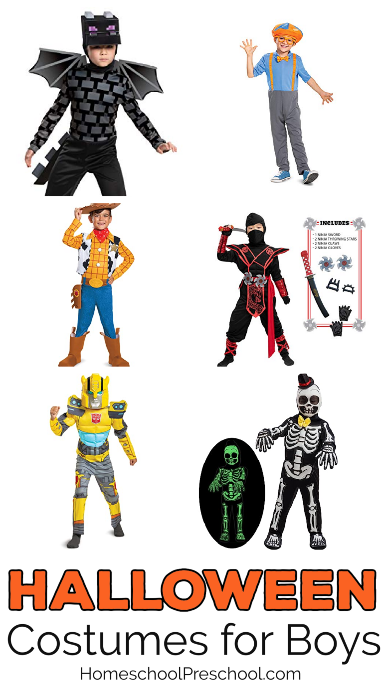 Easy Halloween Costumes for Boys