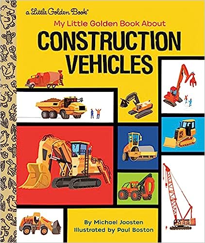 My-Little-Golden-Book-About-Construction-Vehicles Building and Construction Books