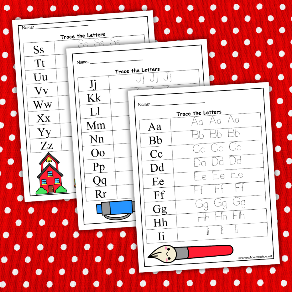 alphabet-for-kids-1024x1024 Trace and Write Alphabet Worksheets