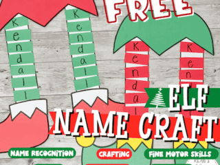 Image for Elf Craft Printable
