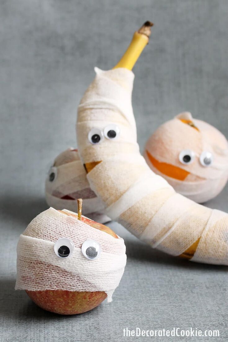 mummy-fruit-Halloween-image-2020-735x1103 Easy Toddler Halloween Crafts