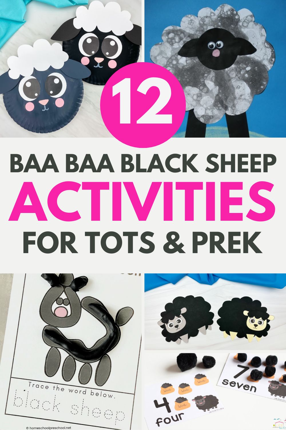 nursery-rhyme-baa-baa-black-sheep Baa Baa Black Sheep Activities for Toddlers